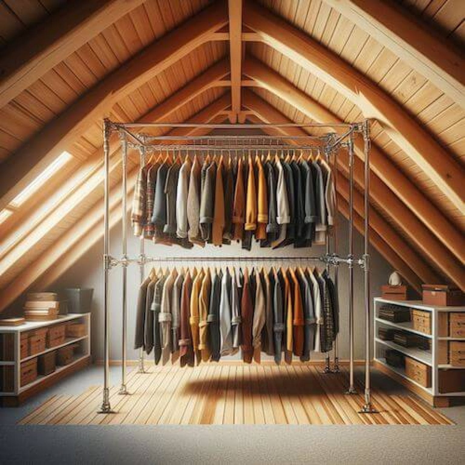 18 Clever Attic Storage Ideas for Clothes to Maximize Space