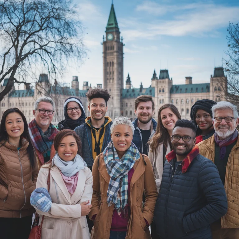 diverse-group-of-newcomers-standing