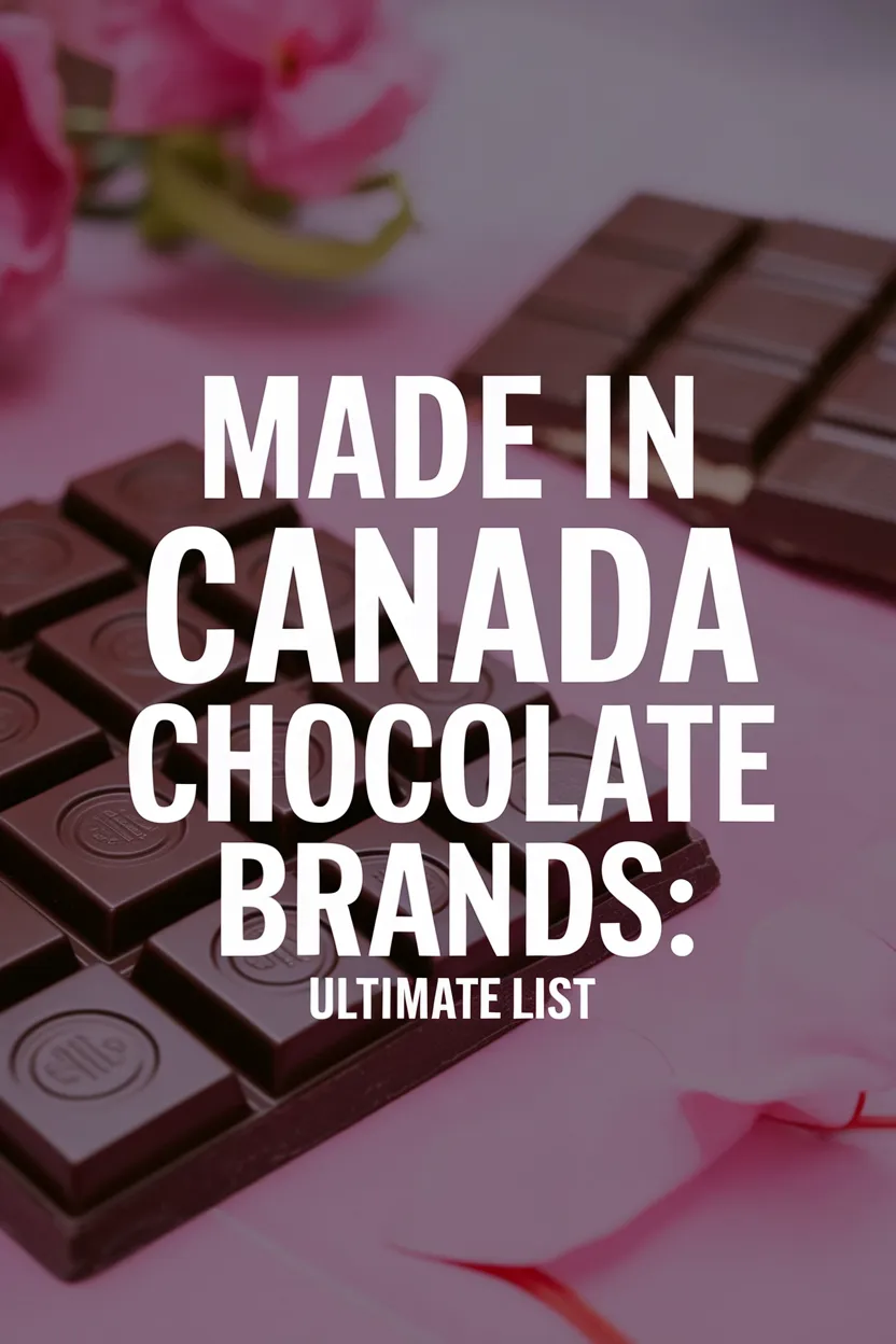 canadian chocolate brands