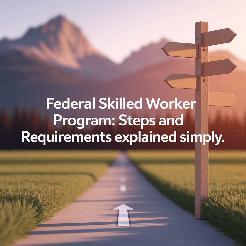 Federal skilled worker program steps and requirements explained simply