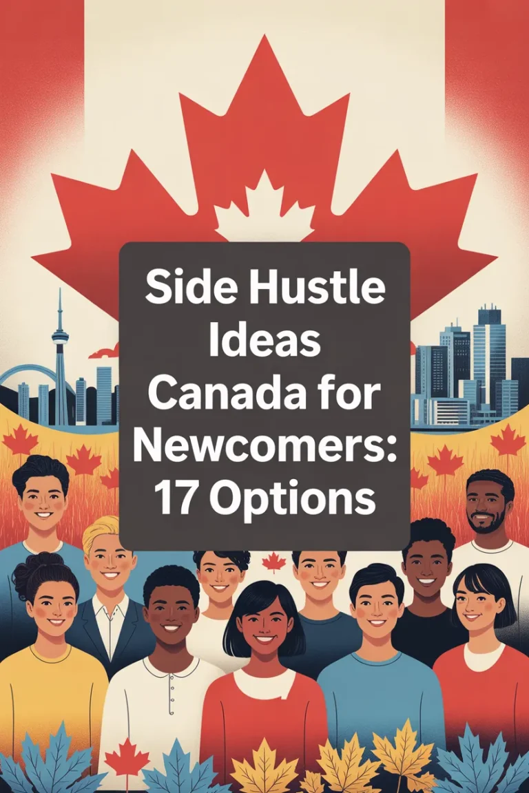 Side Hustle Ideas in Canada for Newcomers: 17 Flexible Options
