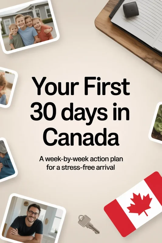 Your First 30 Days in Canada: A Week-by-Week Action Plan