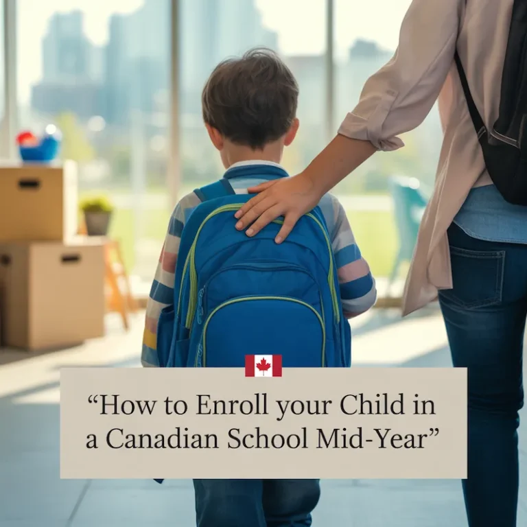 How to Enroll Your Child in a Canadian School Mid-Year: A Step-by-Step Guide for Families Moving from the US