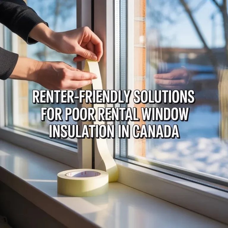 11 Renter-Friendly Solutions for Poor Rental Window Insulation in Canada