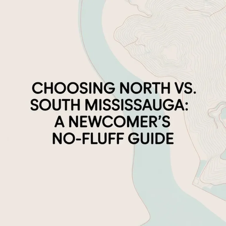 Choosing North vs South Mississauga: A Newcomer’s No-Fluff Guide