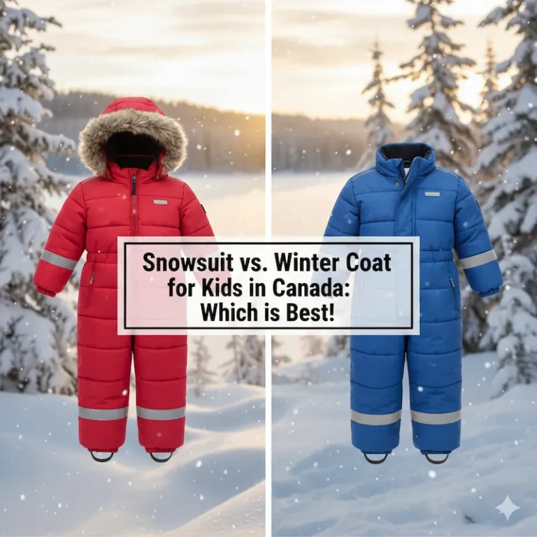 Snowsuit vs. Winter Coat for Kids in Canada