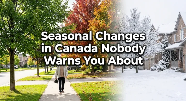 Seasonal Changes in Canada