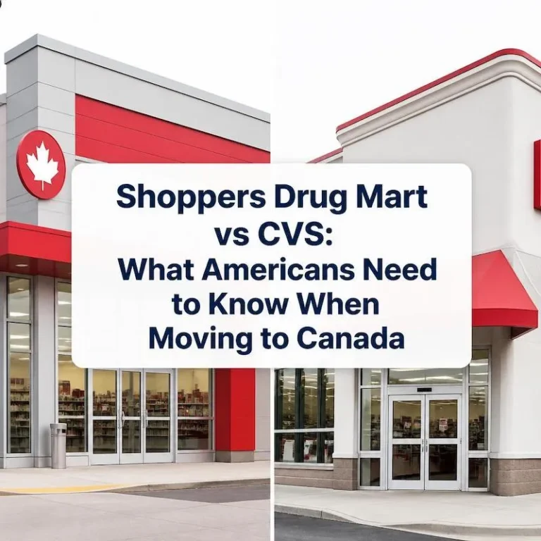 shoppers drug mart vs cvs for newcomers in canada