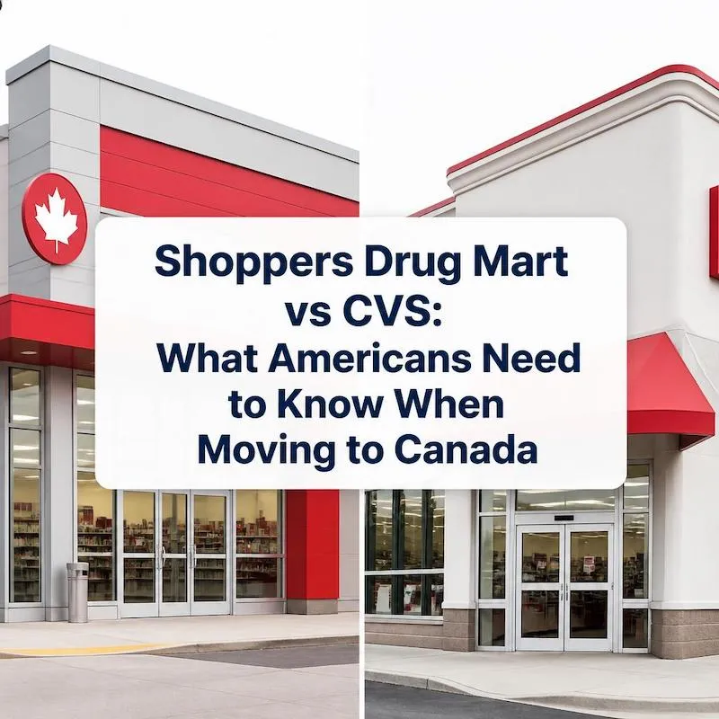 shoppers drug mart vs cvs for newcomers in canada